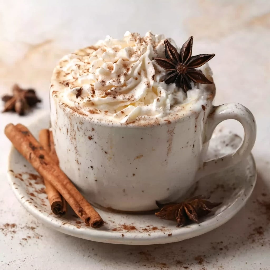 Chai White Hot Chocolate Recipe - Recipe Image