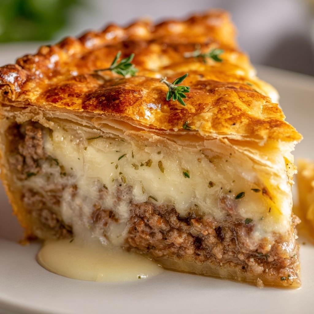 Sausage Gravy and Biscuit Pie Recipe