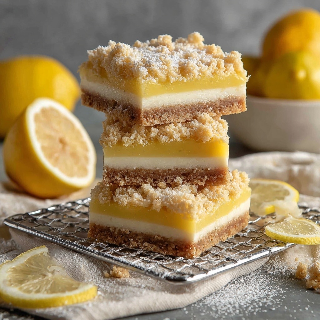 Easy Lemon Squares Recipe - Recipe Image