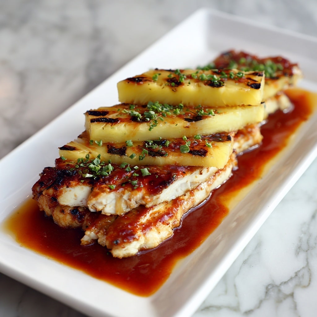 Baked Pineapple BBQ Chicken Breast Recipe