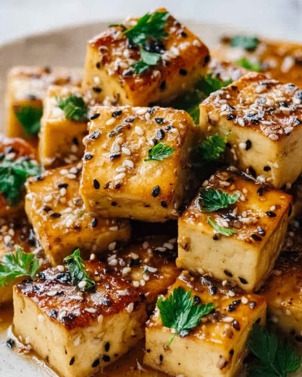 Baked Lemon Pepper Tofu Recipe - Recipe Image