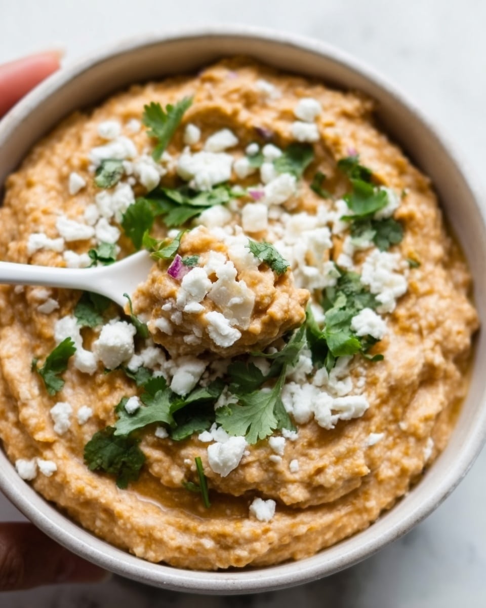 Creamy Slow Cooker Refried Beans Recipe - Recipe Image