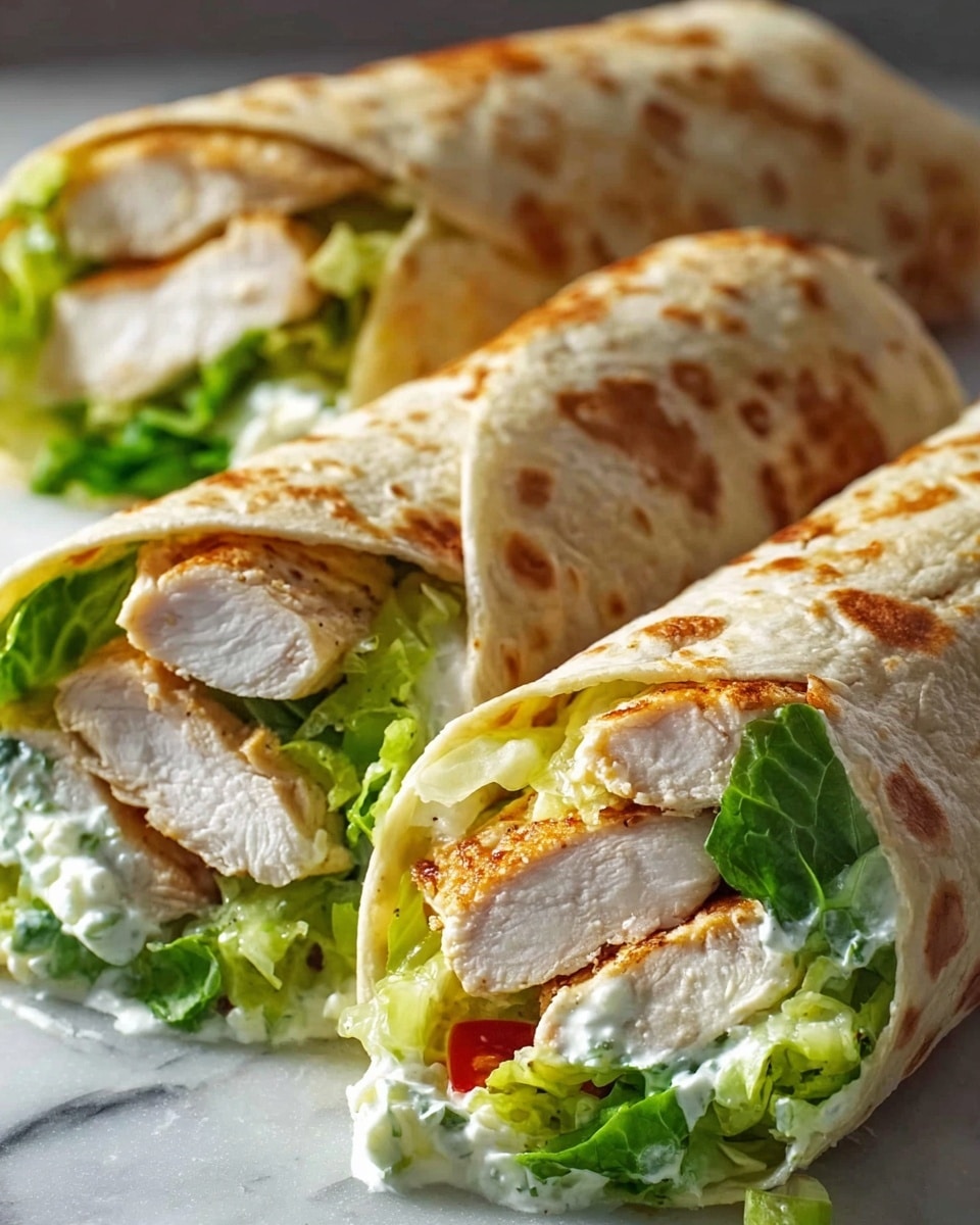 Chicken Caesar Salad Tortilla Cones Recipe - Recipe Image