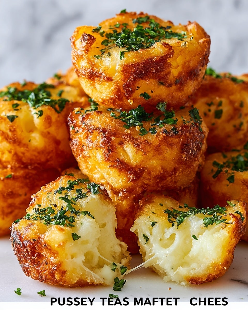 Cheesy Mashed Potato Puffs Recipe - Recipe Image