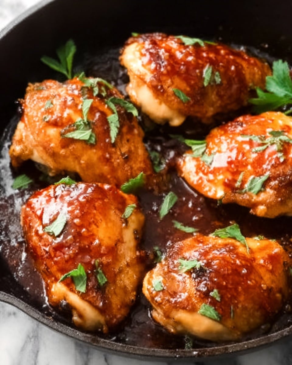 Honey Glazed Chicken Skillet Recipe - Recipe Image