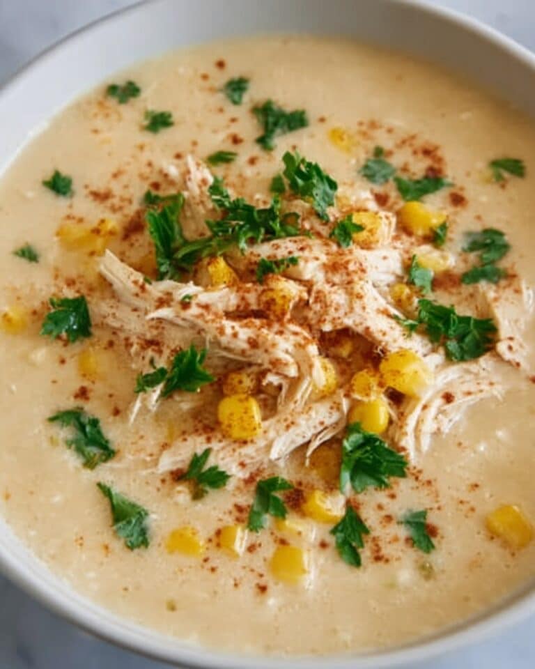 White Chicken Chili – A Hearty & Flavorful Comfort Meal Recipe