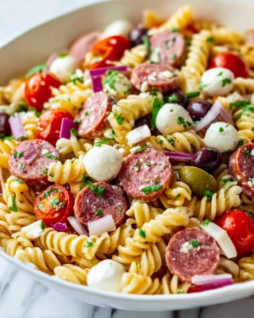 Zesty Italian Pasta Salad Recipe