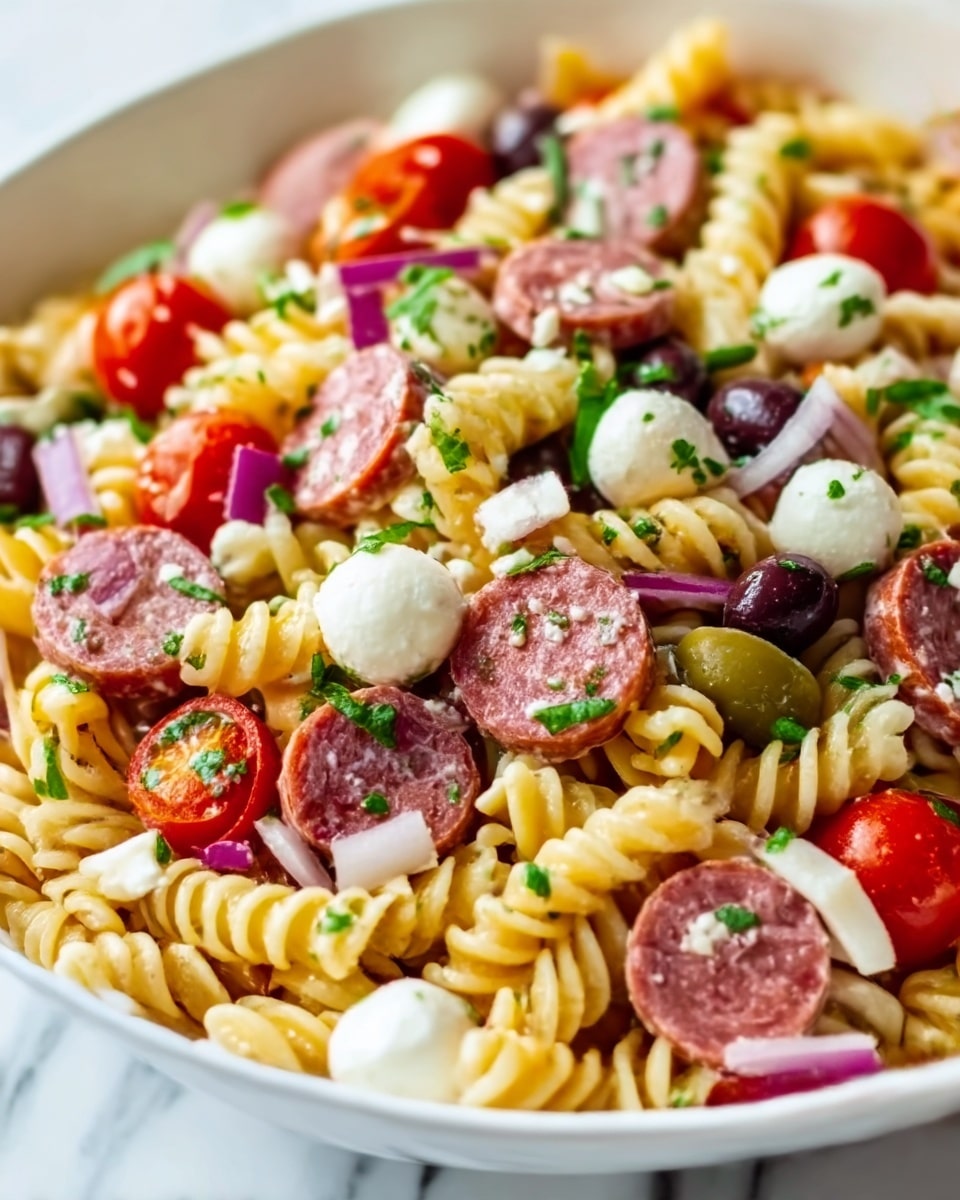 Zesty Italian Pasta Salad Recipe