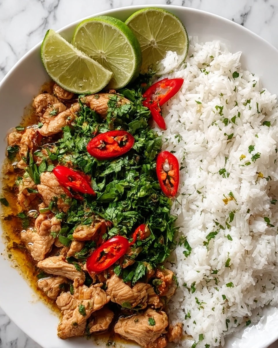 Coconut Chicken & Rice Recipe - Recipe Image