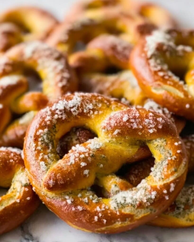 Baked Dill Pickle Pretzels Recipe