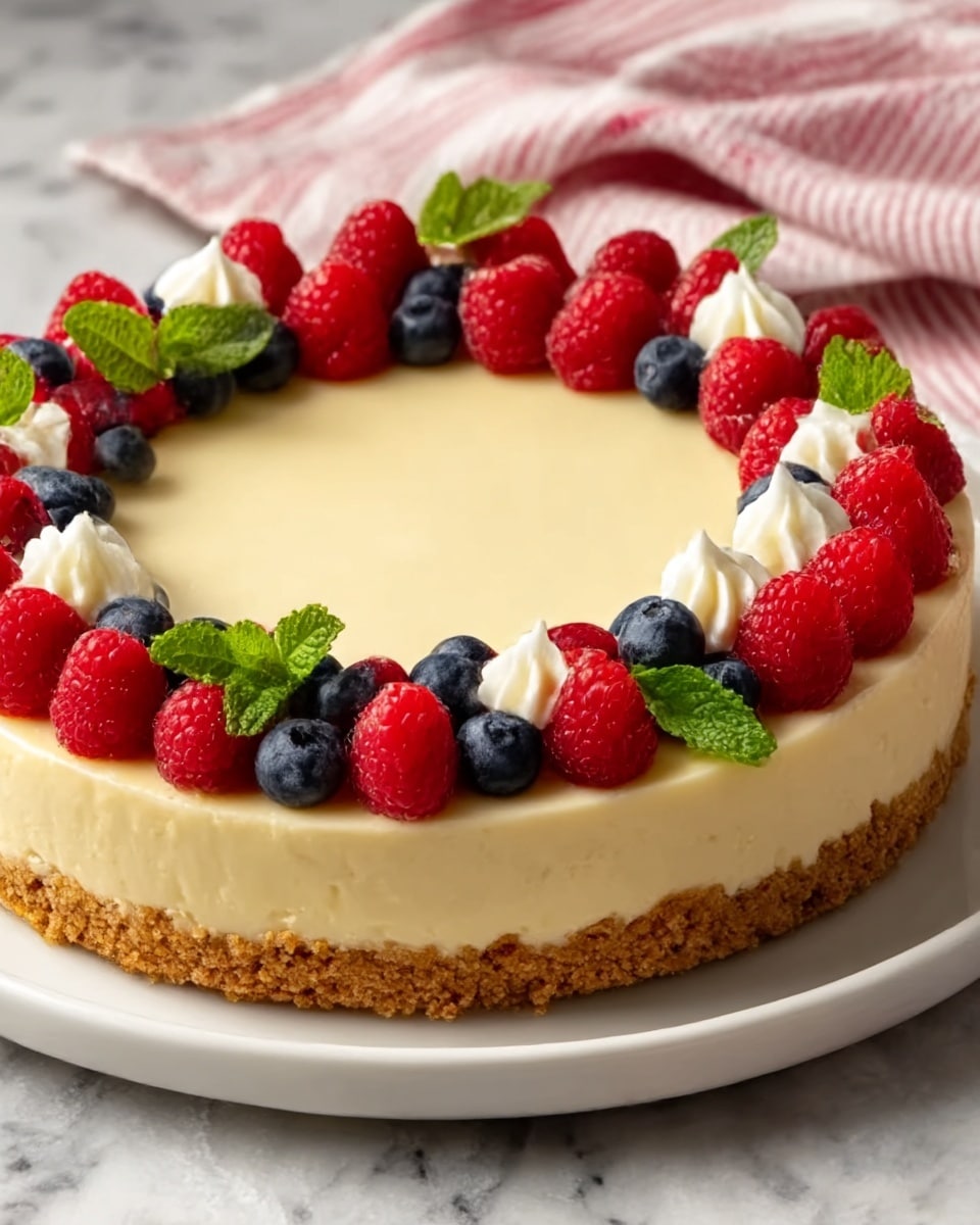 The Best Easy Cheesecake Recipe - Recipe Image