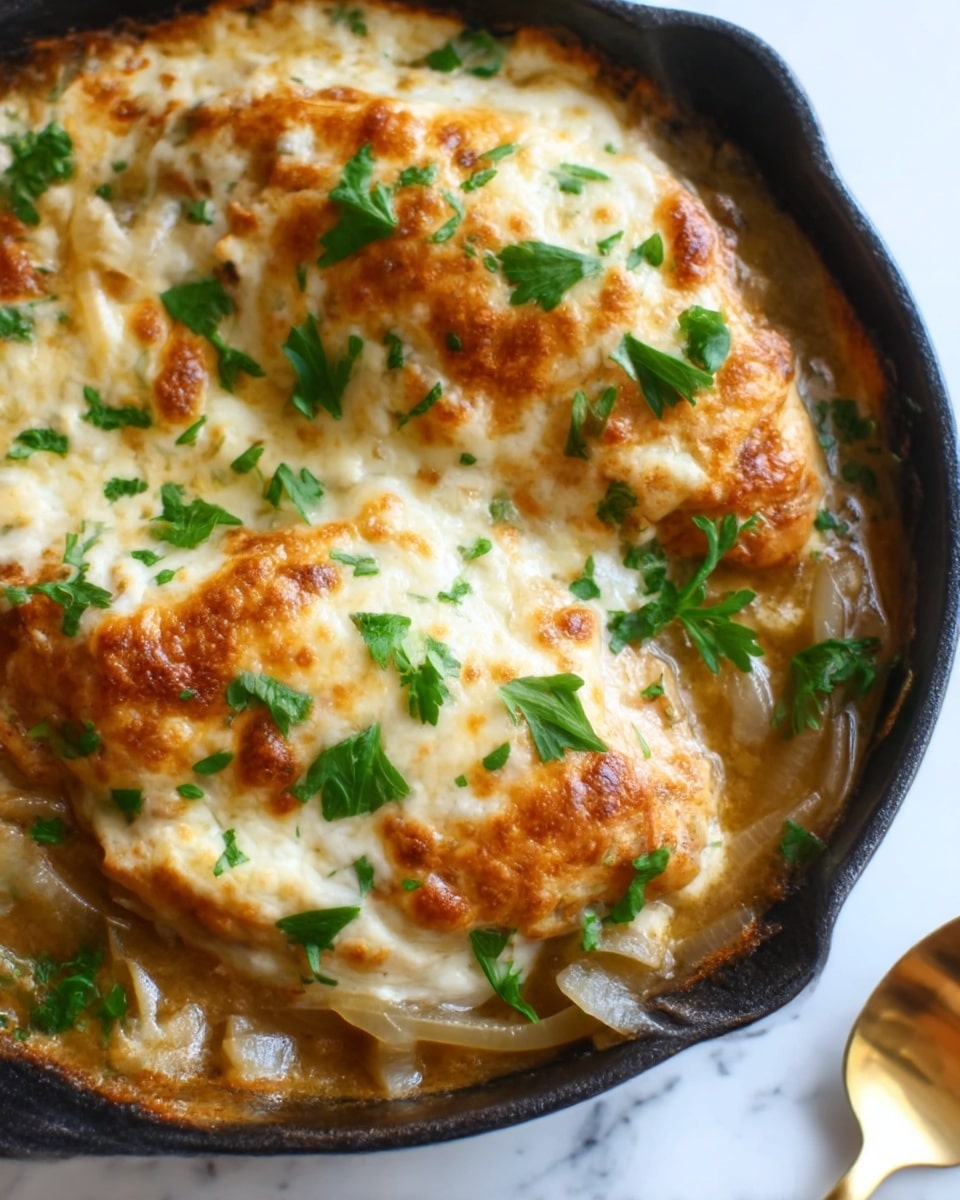 French Onion Chicken Bake Recipe - Recipe Image