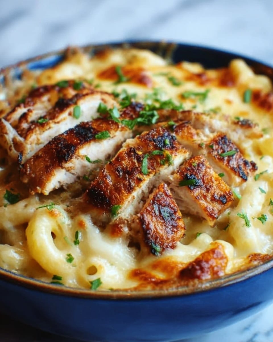 BBQ Chicken Mac and Cheese Recipe - Recipe Image