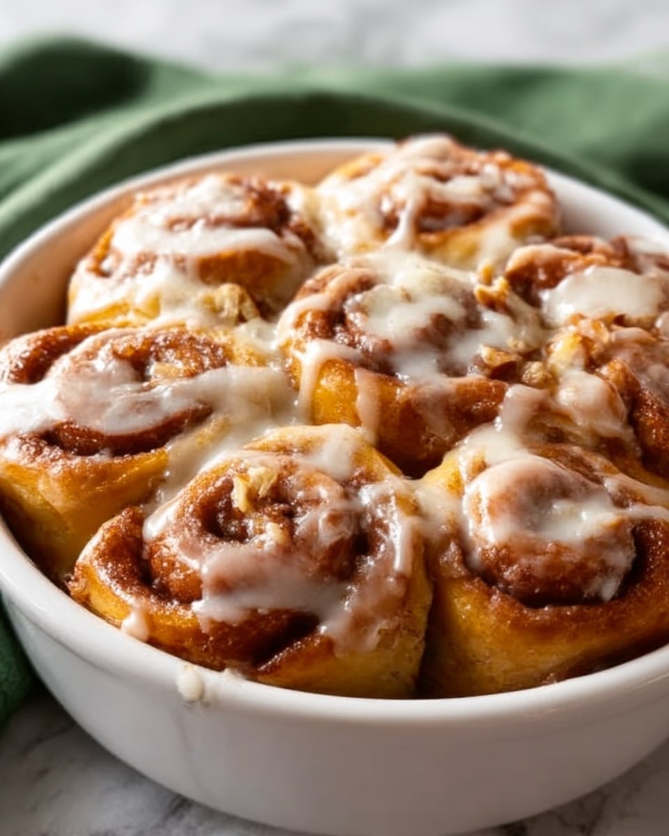 Cinnamon Roll Apple Bake Recipe - Recipe Image