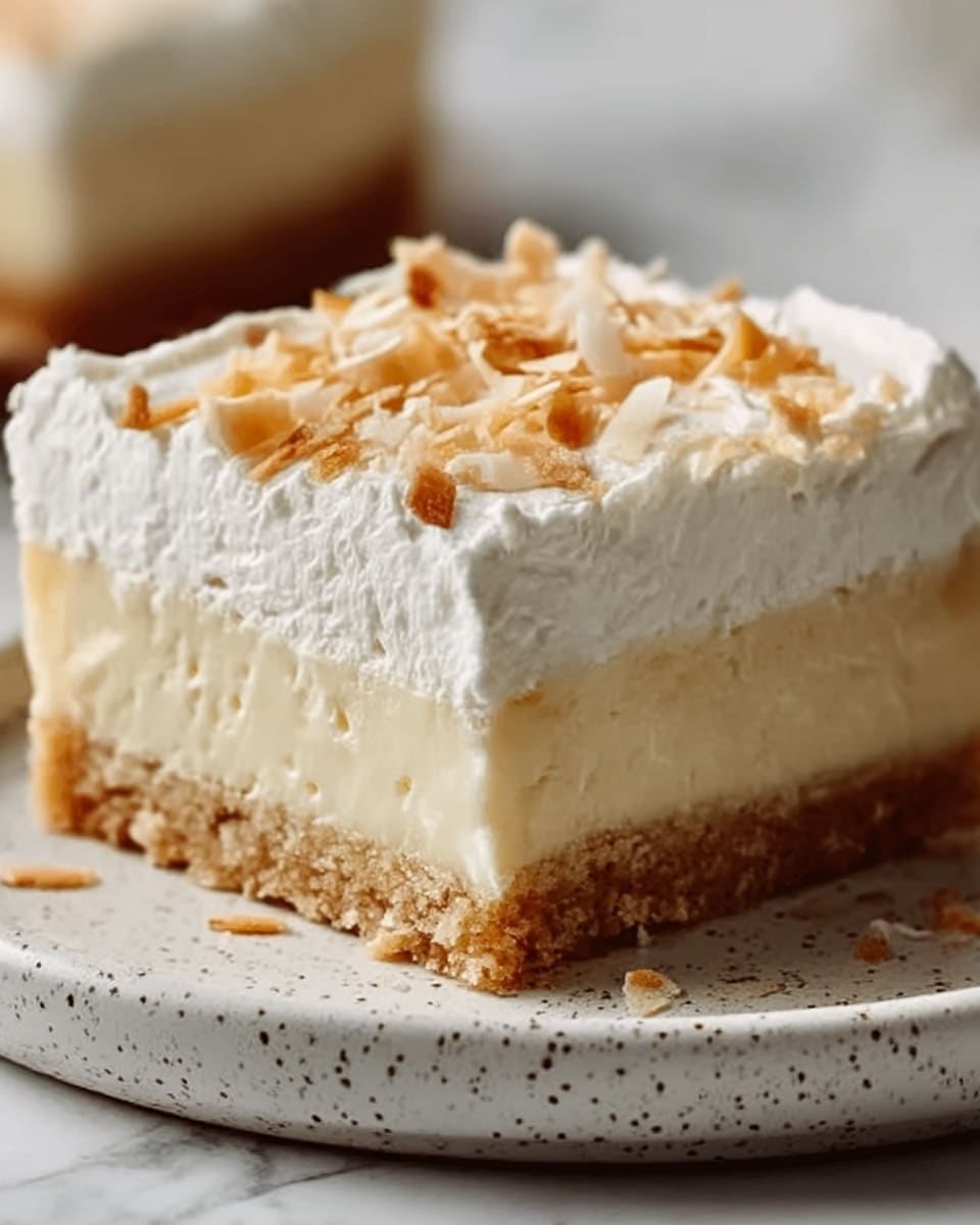 Island Dream Coconut Cream Bars Recipe - Recipe Image