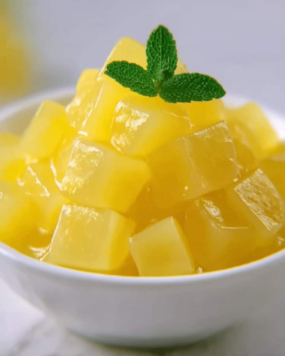 Creamy Pineapple Lemon Jello Recipe - Recipe Image
