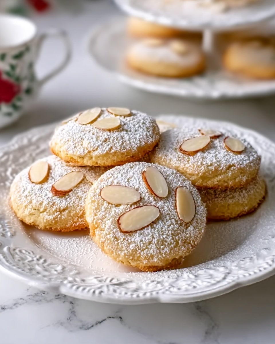 Anytime Almond Tea Cakes Recipe - Recipe Image