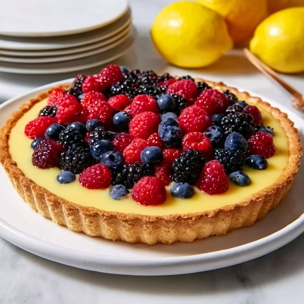 Lemon Berry Tart Recipe