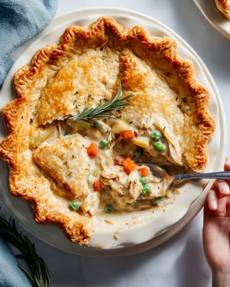 Easy Chicken Pot Pie Recipe - Recipe Image