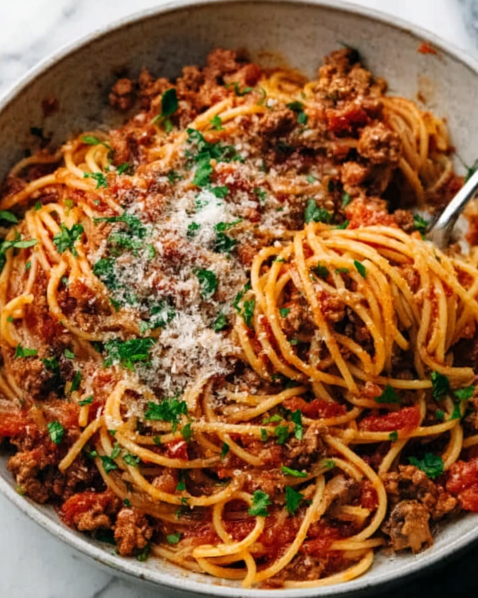 One-Pot Taco Spaghetti Recipe - Recipe Image