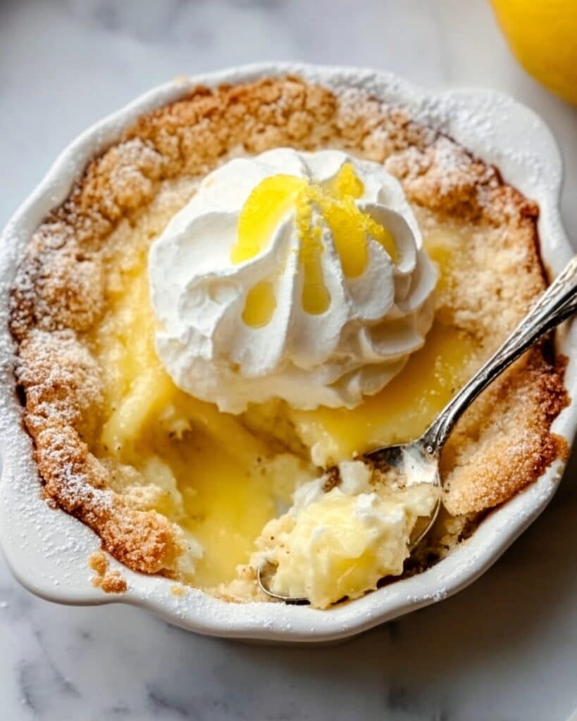 Magic Lemon Cobbler Recipe