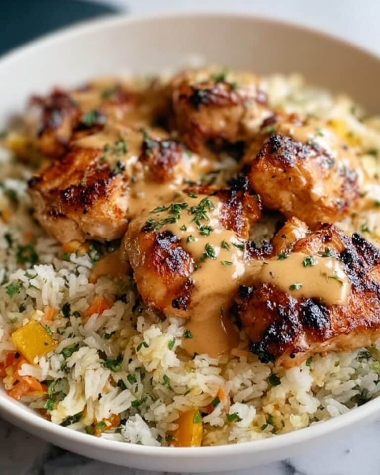 Smothered Chicken and Rice Bake Recipe