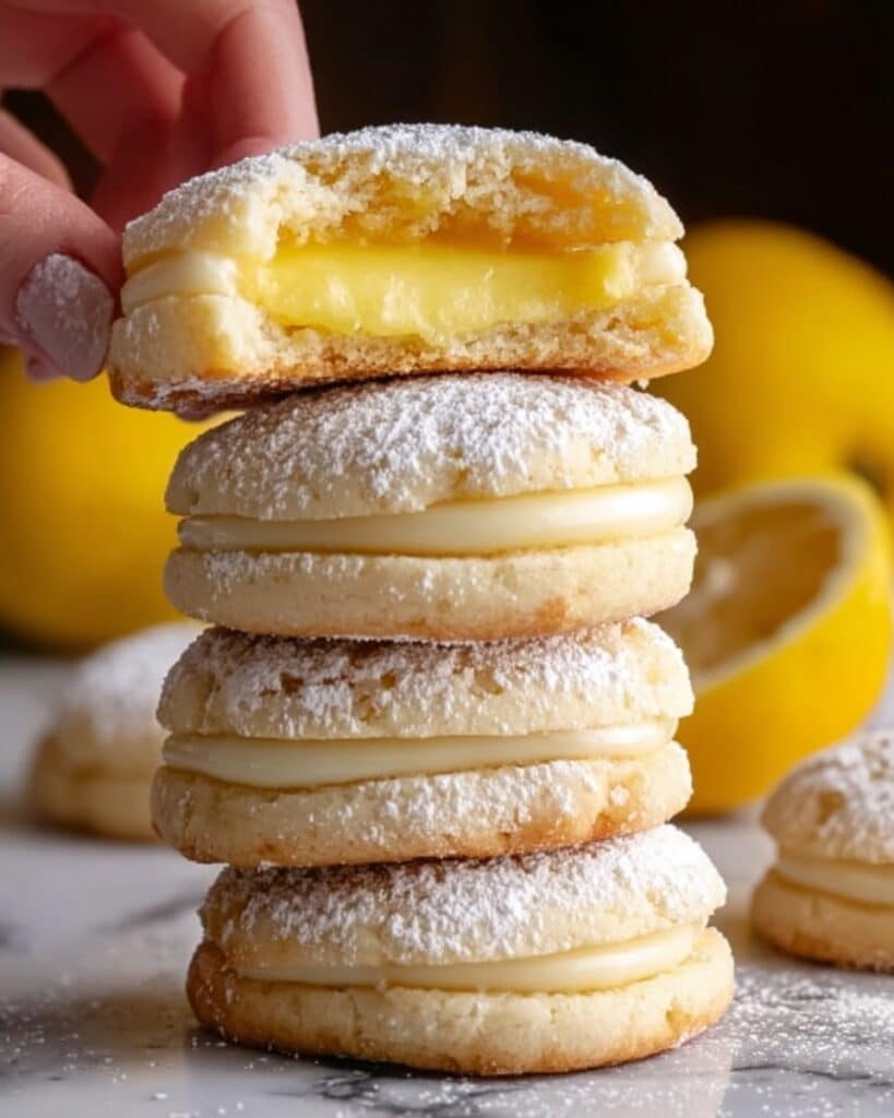 Stuffed Lemon Cookies Recipe