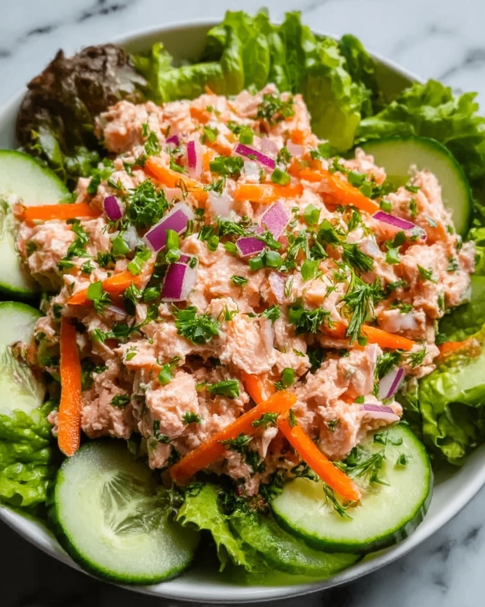 Spicy Tuna Salad with Veggies Recipe - Recipe Image