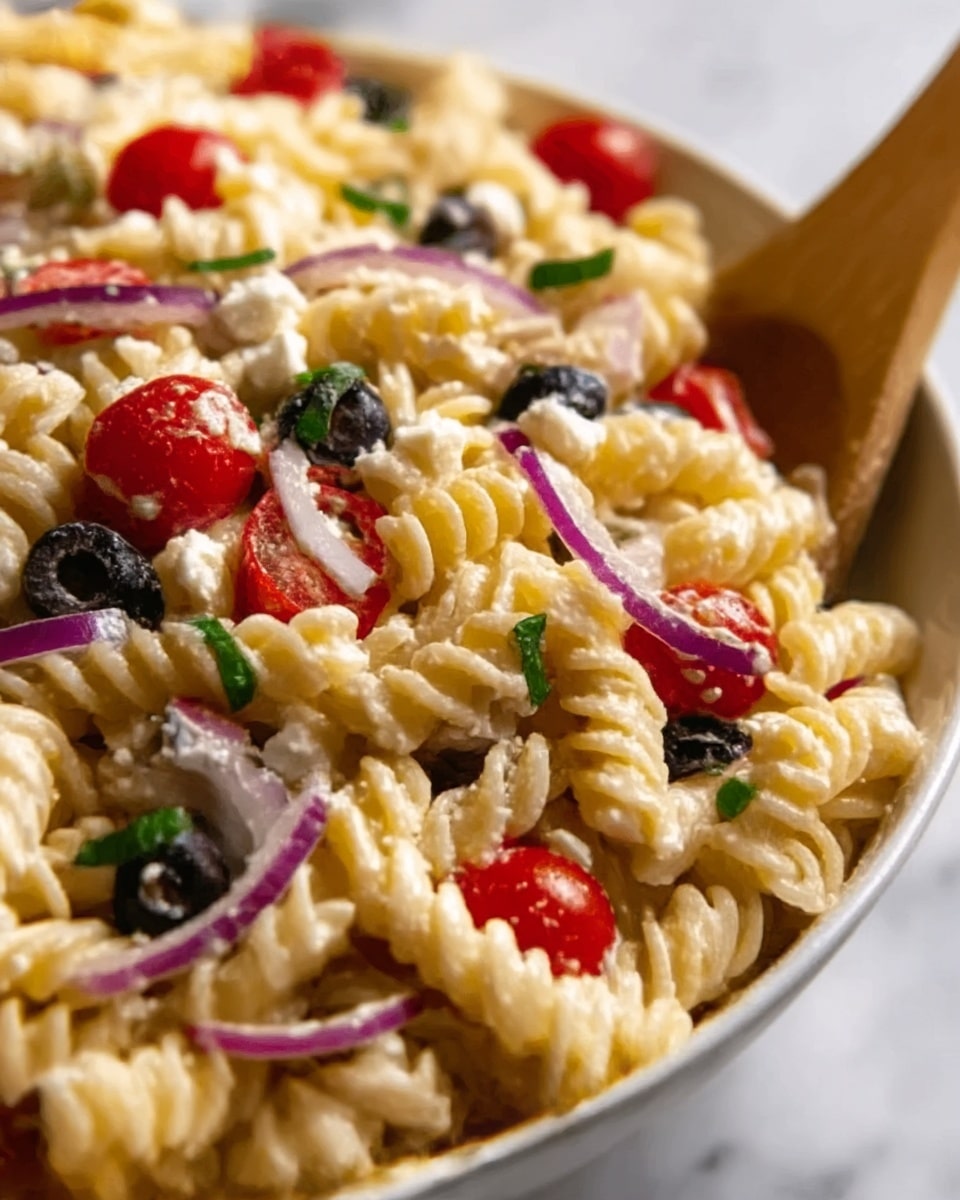 Italian Pasta Salad: The Ultimate Fresh and Flavorful Recipe - Recipe Image