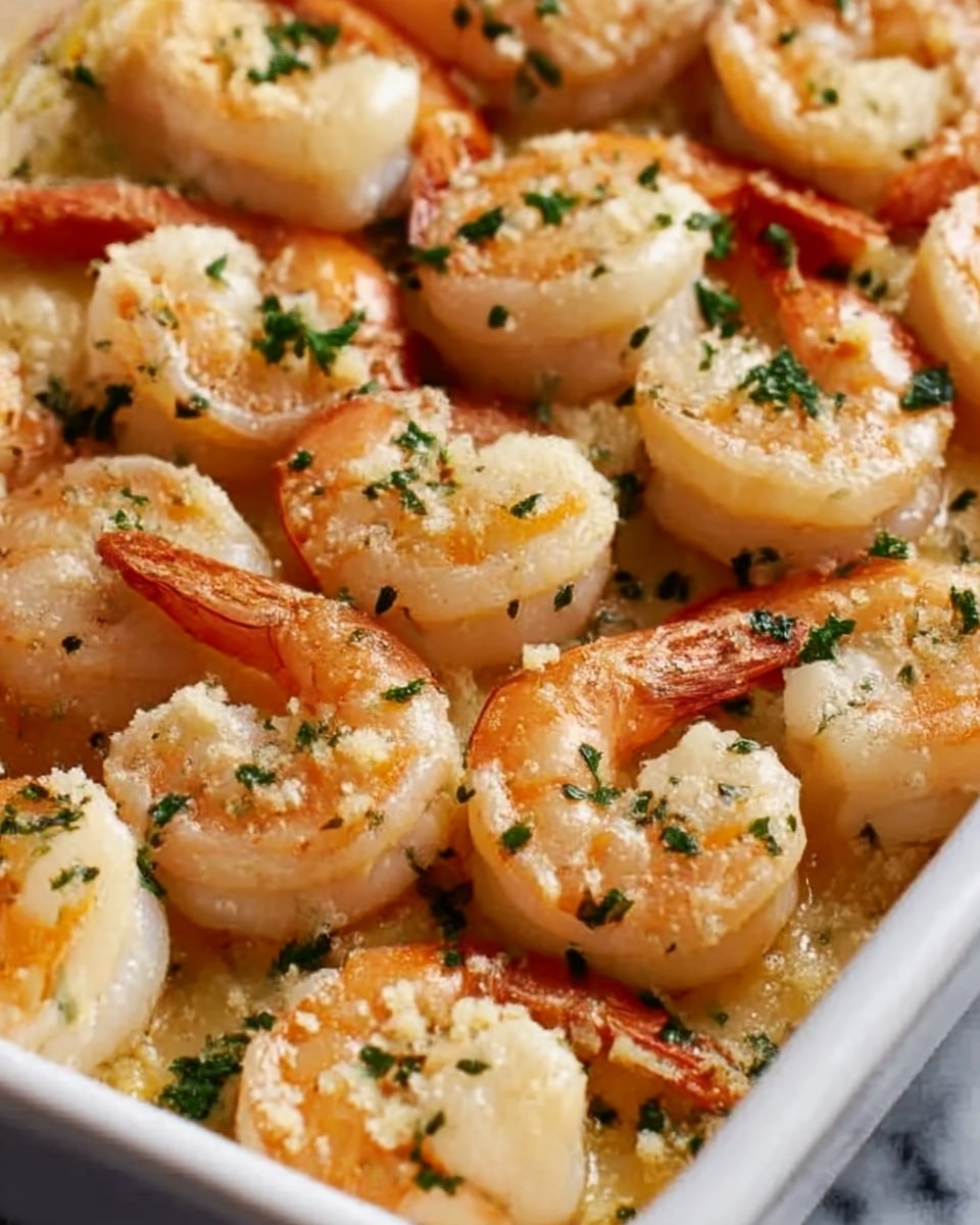 Baked Garlic Parmesan Shrimp Recipe - Recipe Image