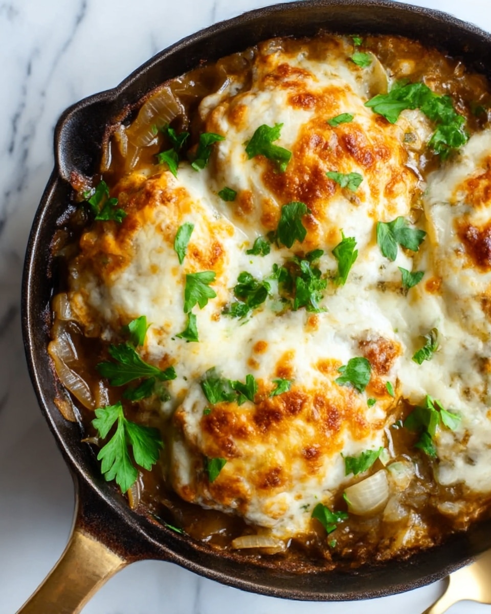 French Onion Chicken Bake Recipe - Recipe Image