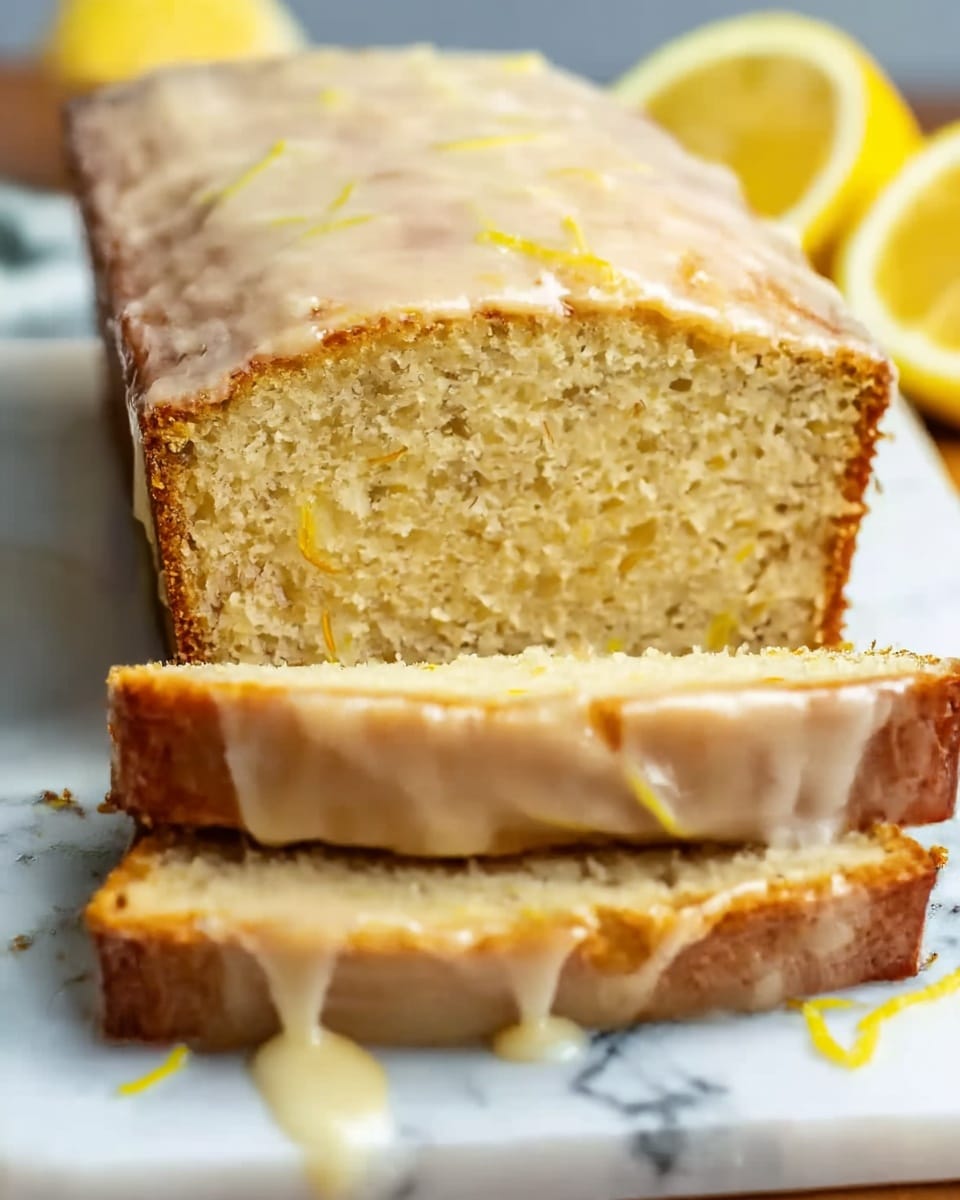 Keto Lemon Bread Recipe - Recipe Image