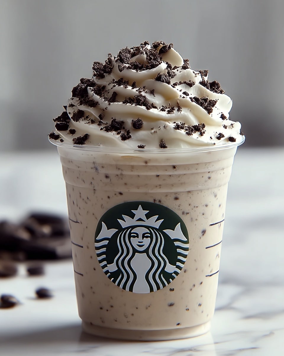 Cookies & Cream Frappuccino Recipe