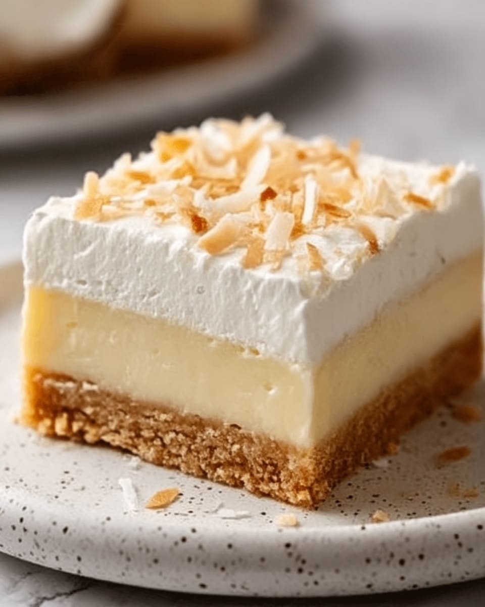 Island Dream Coconut Cream Bars Recipe - Recipe Image