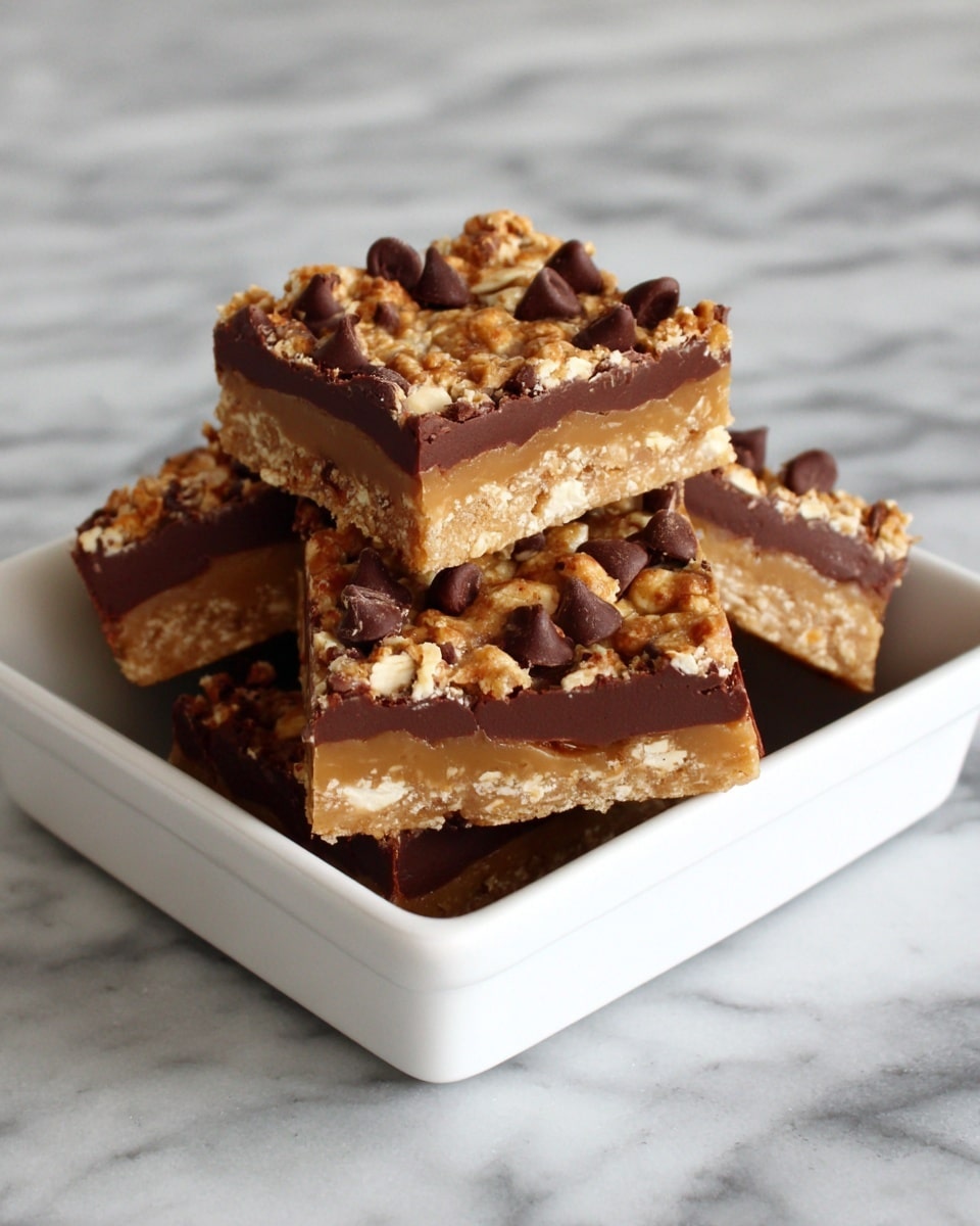 Chocolate Chip Peanut Butter Protein Bars Recipe - Recipe Image