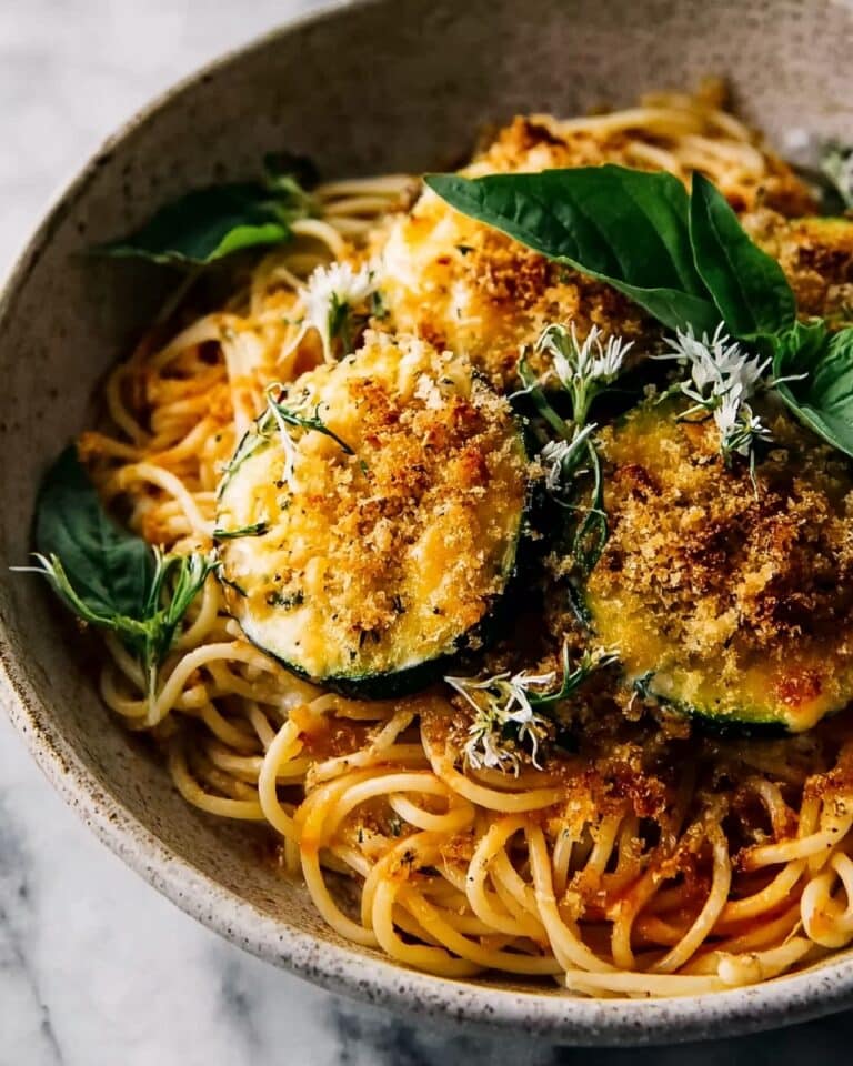 Crispy Zucchini Spaghetti: An Amazing Ultimate Pasta Dish to Try Recipe