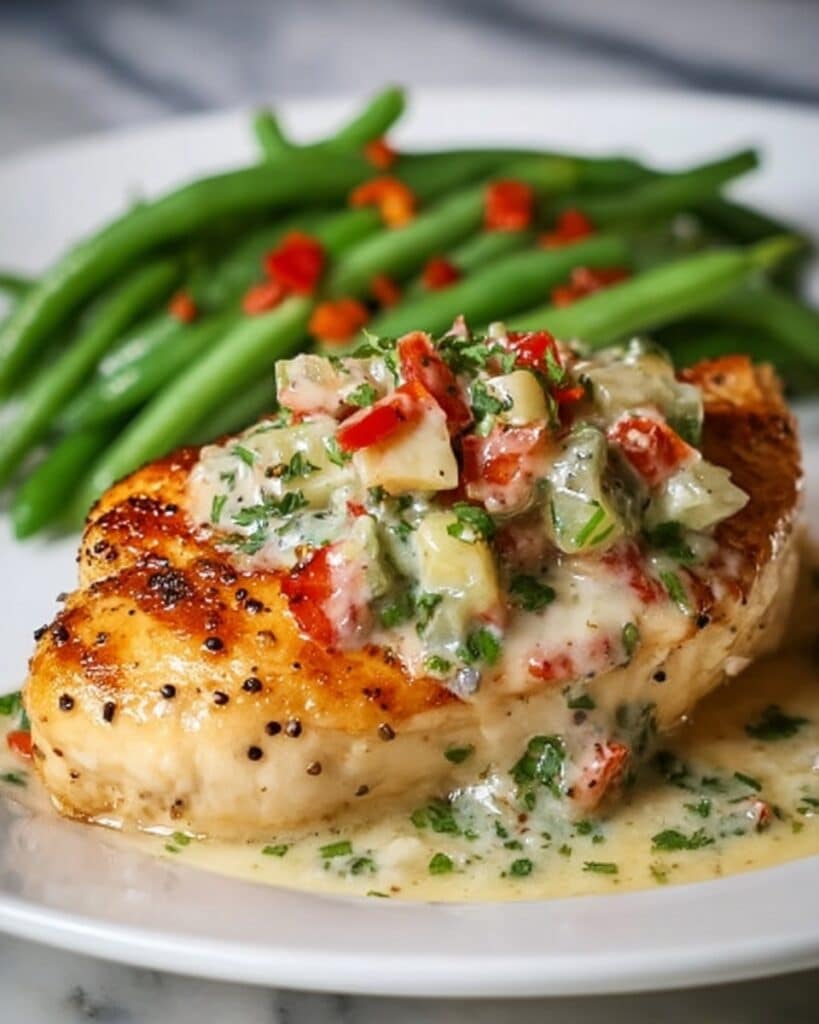 Crispy Baked Chicken with Giardiniera Recipe