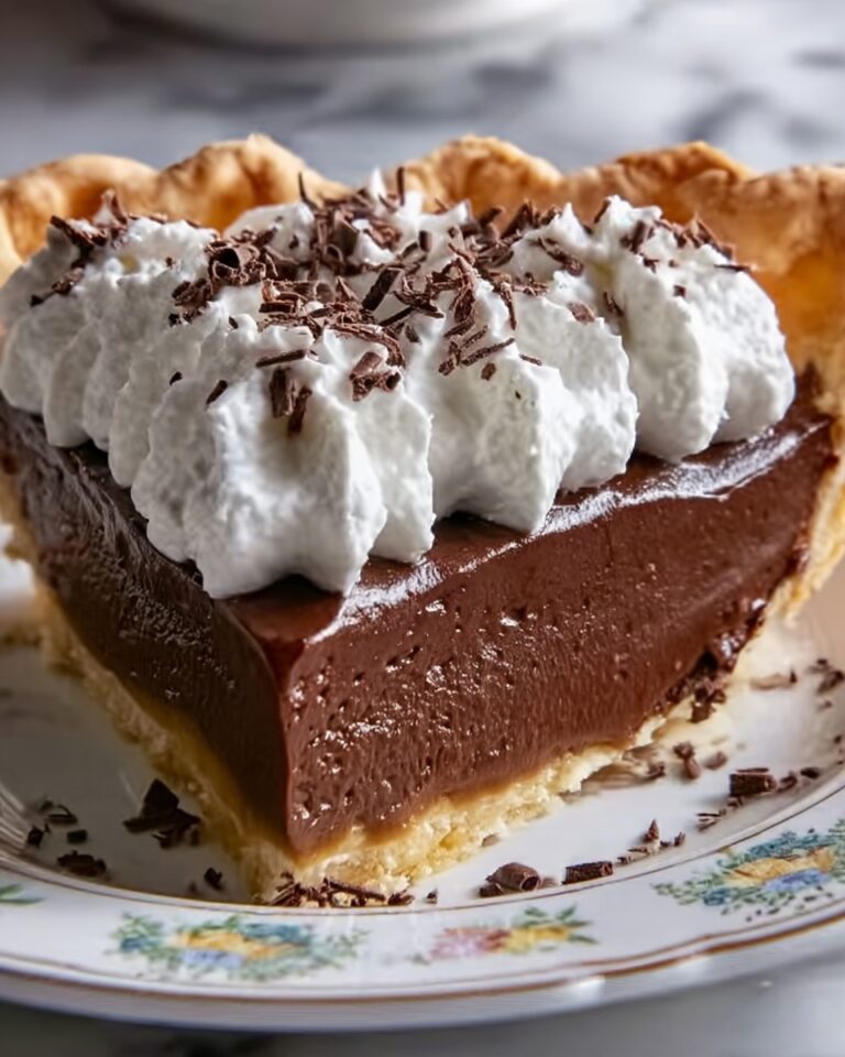 Easy Chocolate Pie Recipe