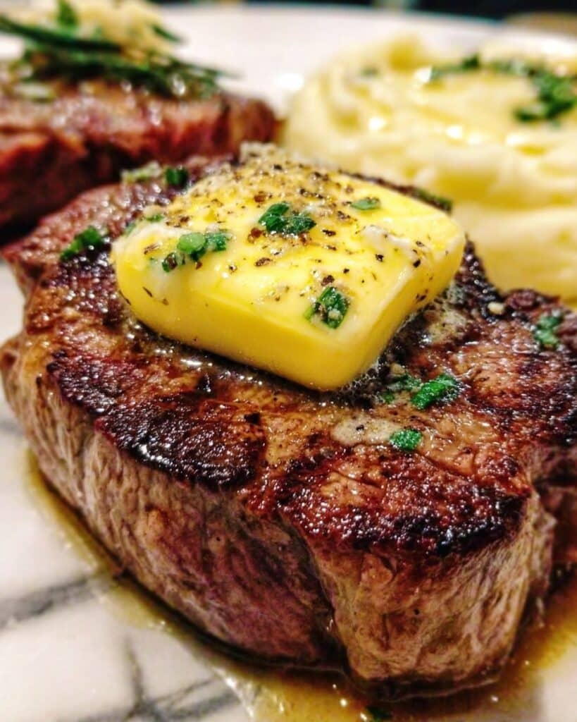 Marinated Air Fryer Ribeye Steak Recipe