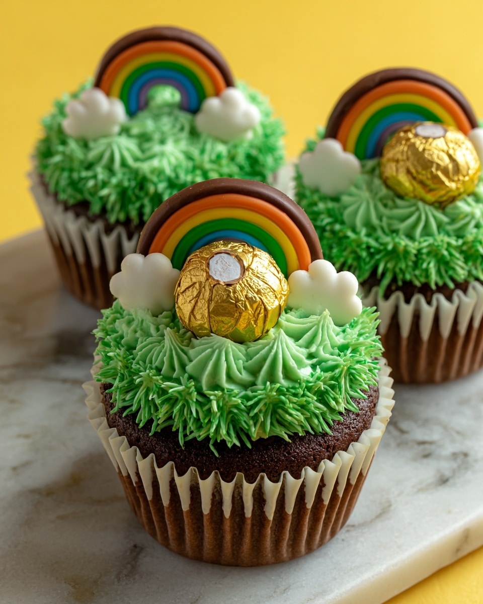 Pot o' Gold Cupcakes Recipe - Recipe Image