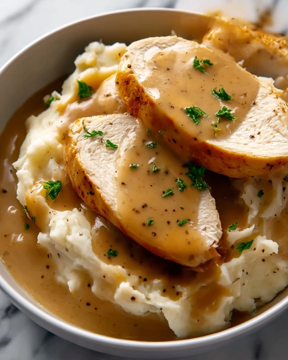 Crockpot Chicken & Gravy Recipe - Recipe Image