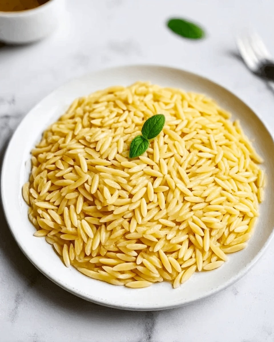 Cottage Cheese Orzo with Spinach and Cherry Tomatoes Recipe - Recipe Image