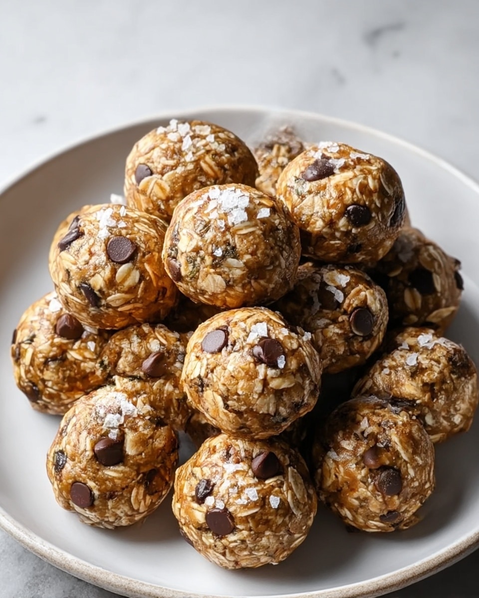Oatmeal Peanut Butter Energy Bites Recipe - Recipe Image