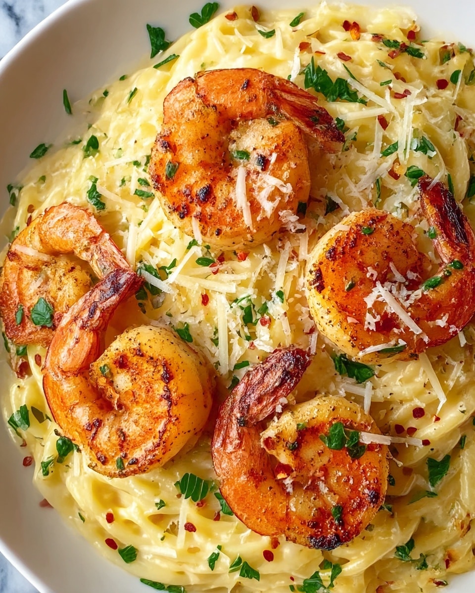 Parmesan Orzo with Shrimp Recipe - Recipe Image