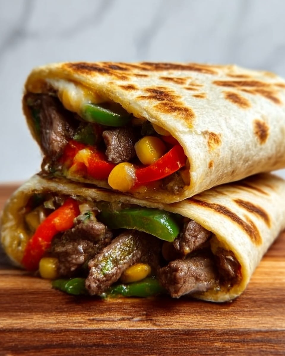 Crispy Steak Wraps Recipe - Recipe Image