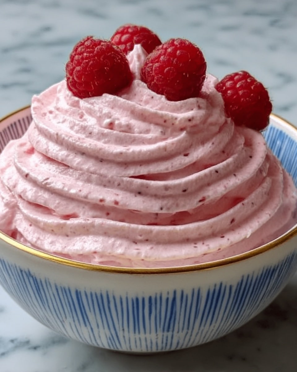 Creamy Raspberry Mousse Recipe - Recipe Image