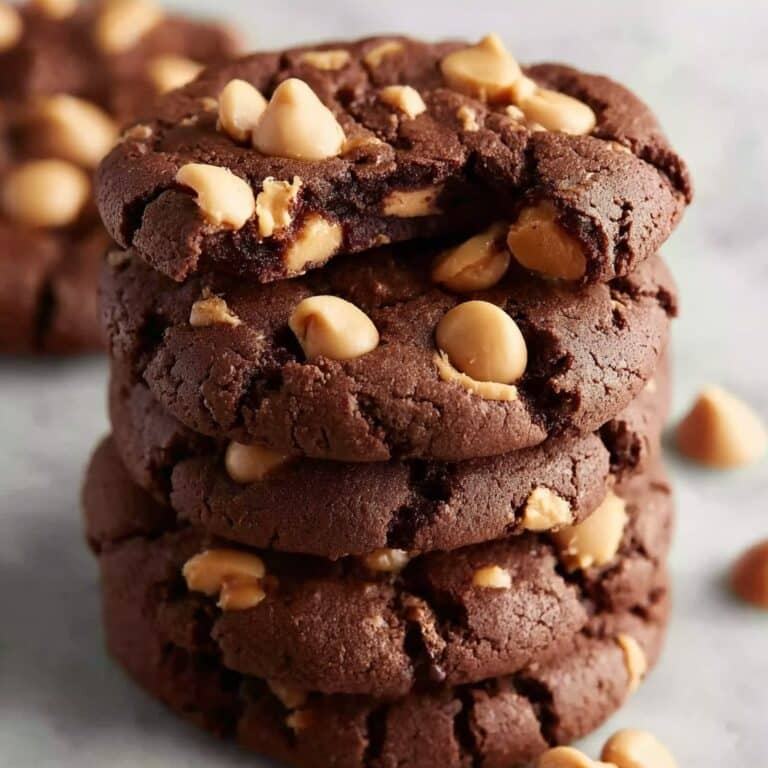 Chocolate Peanut Butter Chip Cookies Recipe