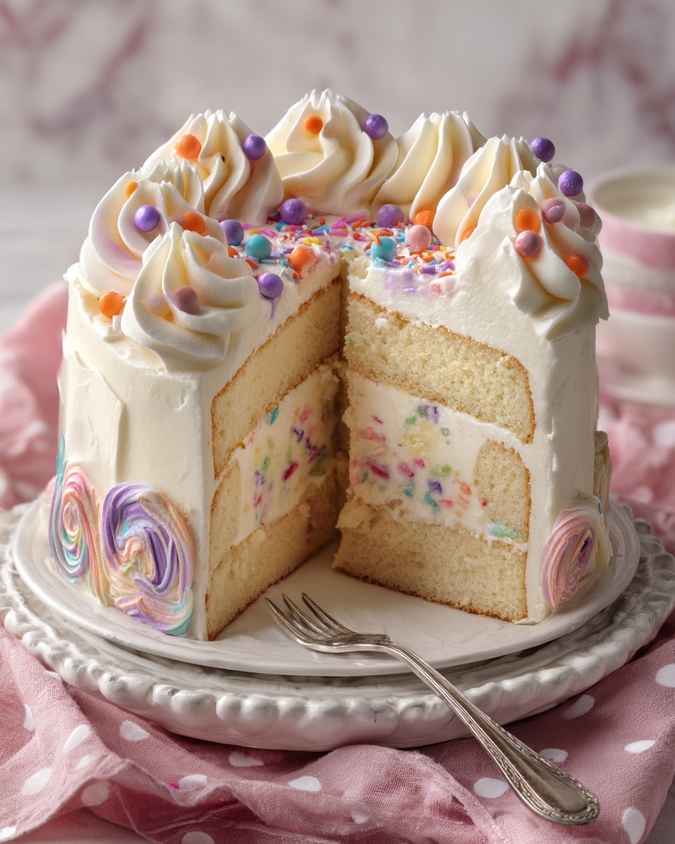 White Cake From Scratch Recipe - Recipe Image