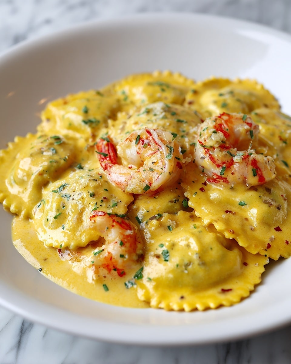 Lobster Ravioli in a Zesty Lemon Butter Sauce Recipe - Recipe Image