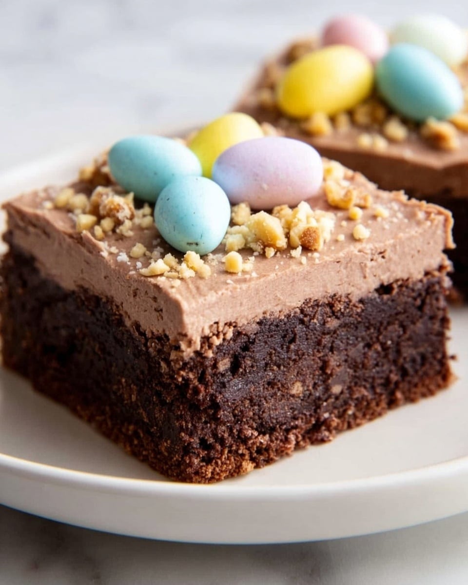Mini Egg Brownies Recipe - Recipe Image